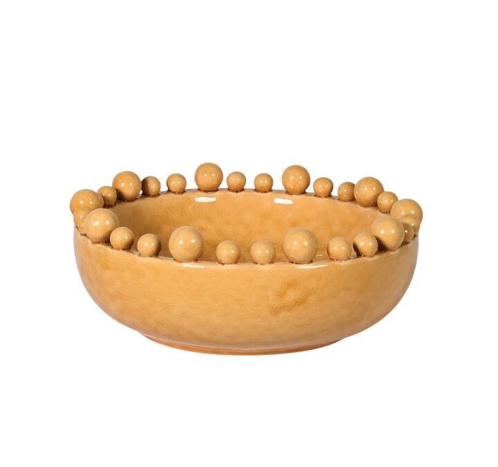 One Bowl, Zero Boring Corners: Meet the Lona Interiors Mustard Bobble Bowl